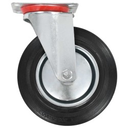 24 pcs Roulettes pivotantes 200 mm 