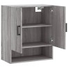 Armoire murale sonoma gris 60x31x70 cm bois d'ingénierie 