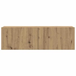 Ensemble de meuble TV mural 8 pcs chêne artisanal 