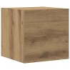 Ensemble de meuble TV mural 8 pcs chêne artisanal 