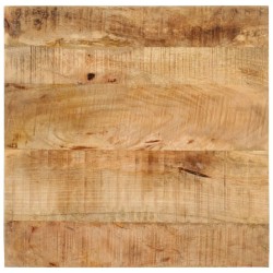 Table basse 55x55x35 cm Bois de manguier massif 