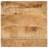 Table basse 55x55x35 cm Bois de manguier massif 