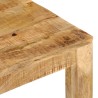 Table basse 55x55x35 cm Bois de manguier massif 