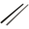 Cornière de terrasse 5 pcs WPC 170 cm Marron foncé 