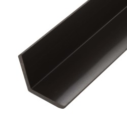Cornière de terrasse 5 pcs WPC 170 cm Marron foncé 