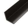 Cornière de terrasse 5 pcs WPC 170 cm Marron foncé 