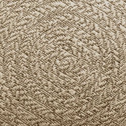 Tapis ZIZUR beige 100x200 cm aspect de jute intérieur extérieur 