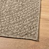 Tapis ZIZUR beige 100x200 cm aspect de jute intérieur extérieur 