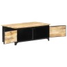 Table basse 90x50x35 cm Bois solide de manguier 