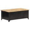Table basse 90x50x35 cm Bois solide de manguier 