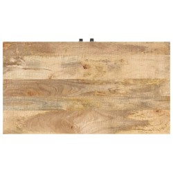Table basse 90x50x35 cm Bois solide de manguier 