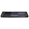 Tapis d'escalier autoadhésifs 10 pcs 65x21x4 cm Noir et gris 