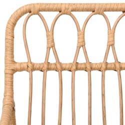 Ensemble à manger de jardin 5pcs Résine tressée 