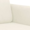 Fauteuil Crème 60 cm Velours 