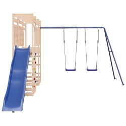 Aire de jeux d'extérieur bois de pin massif 