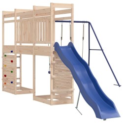 Aire de jeux d'extérieur bois de pin massif 