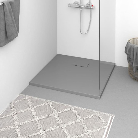 Receveur de douche SMC Gris 80x80 cm 