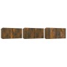 Ensemble de meubles TV 5 pcs Chêne fumé Bois d'ingénierie 