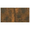 Ensemble de meubles TV 5 pcs Chêne fumé Bois d'ingénierie 