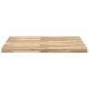 Dessus de table carré 90x90x4 cm bois massif d'acacia 