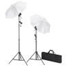 Kit de studio avec toile de fond blanche 600x300 cm et lumières 