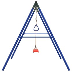 Ensemble de balançoire d'extérieur avec balançoire et trapèze 