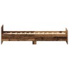 Cadre de lit sans matelas vieux bois 75x190 cm bois ingénierie 