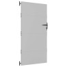 Portail de jardin 85x175 cm acier corten 