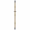 Portail de jardin 85x175 cm acier corten 