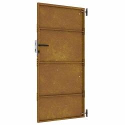 Portail de jardin 85x175 cm acier corten 