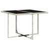 Ensemble à manger de jardin et coussins 9 pcs gris clair rotin 