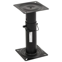 Siège de bateau avec piédestal hauteur réglable pivotant à 360° 