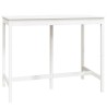 Ensemble de bar 7 pcs Blanc Bois de pin massif 