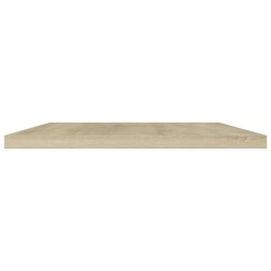 Panneau de bibliothèque 4 pcs chêne sonoma bois d’ingénierie 