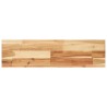 Dessus de table 80x20x4 cm rectangulaire bois massif d'acacia 