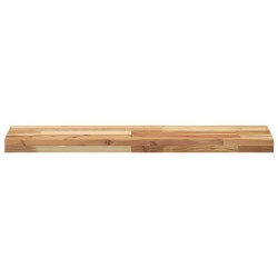 Dessus de table 80x20x4 cm rectangulaire bois massif d'acacia 