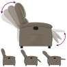 Fauteuil inclinable Cappuccino Similicuir 