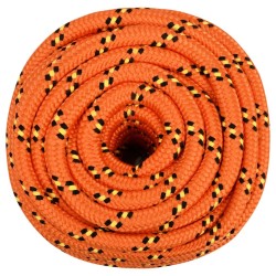 Corde de bateau Orange 20 mm 25 m Polypropylène 
