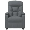 Fauteuil inclinable électrique Gris foncé Tissu 