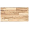 Dessus de table 80x40x2 cm rectangulaire bois massif d'acacia 