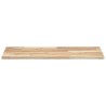Dessus de table 80x40x2 cm rectangulaire bois massif d'acacia 