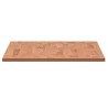Comptoir de salle de bain 80x40x1,5 cm bois massif de hêtre 