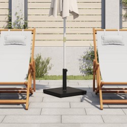 Base de parasol pour mâts Ø32/38/48 mm 18 kg carré 