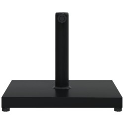 Base de parasol pour mâts Ø32/38/48 mm 18 kg carré 