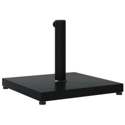 Base de parasol pour mâts Ø32/38/48 mm 18 kg carré 