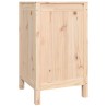 Boîte à linge 44x44x76 cm Bois massif de pin 