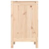 Boîte à linge 44x44x76 cm Bois massif de pin 