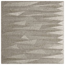 Panneaux muraux 12 pcs béton 50x50 cm XPS 3 m² pierre 