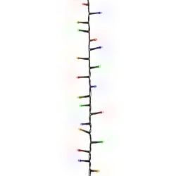 Guirlande LED compacte avec 2000 LED Multicolores 45 m PVC 