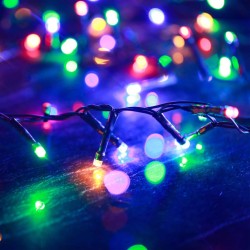 Guirlande LED compacte avec 2000 LED Multicolores 45 m PVC 